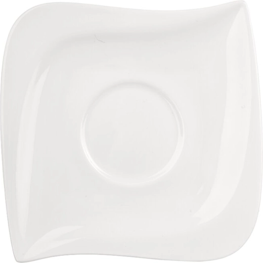 MONA Musica porcelánový podšálek čtvercový 13,7 × 13,7 cm