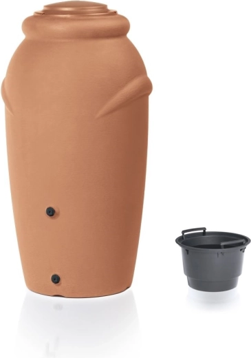 Sud na dešťovou vodu Aquacan Baby 210 l – cihlová