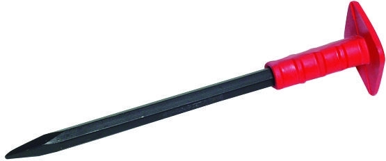 Kamenický špičatý sekáč s PVC krytem 300 mm