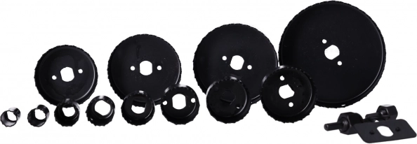 Sada děrovacích pil na dřevo - 16 prvků