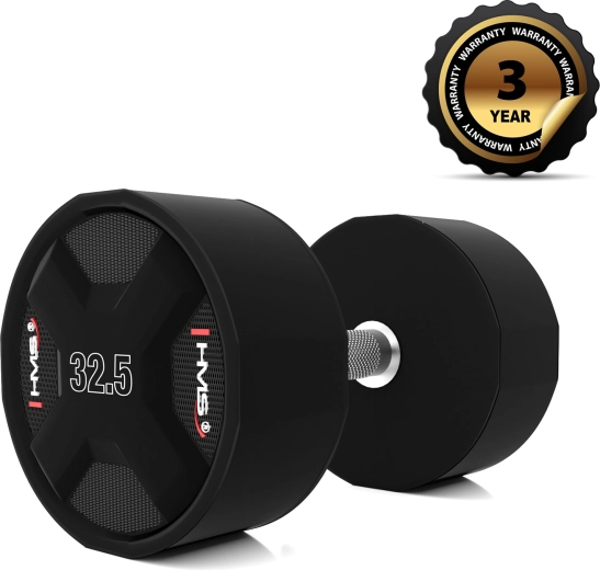 Polyuretanová jednoruční činka HMS 32,5 kg