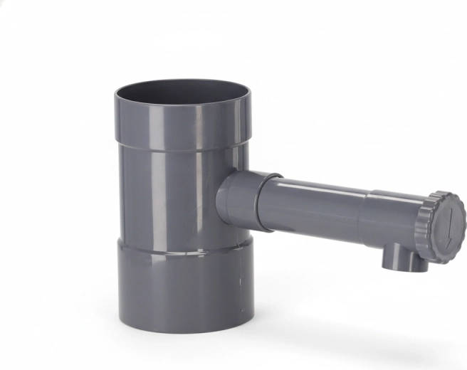 Sběrač dešťové vody šedý 100 mm