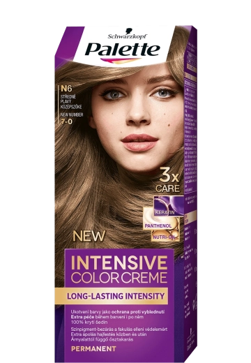 Palette Intensive Color Creme 7-0 středně plavá 50 ml