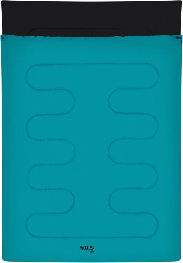 Dvouosobový dekový spací pytel NILS Camp modrý