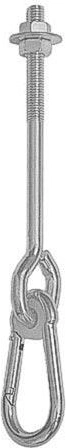 Hák na houpačku M12 × 110 mm, nosnost 70 kg