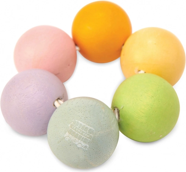 Dřevěné kousátko s korálky Petilou LE TOY VAN