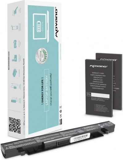 Movano baterie do notebooku Asus X550/A450/F450/K550 (A41-X550A) 2200 mAh 32 Wh