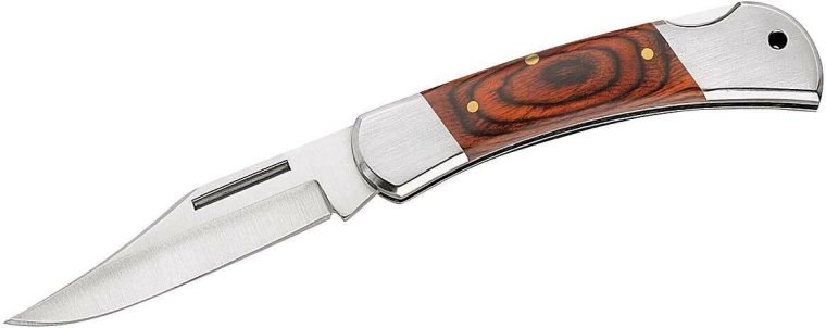 Klasický kapesní nůž s dřevem Pakka 8,5 cm