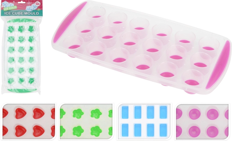 Forma na led s různými tvary z TPR, 24,5 × 11,7 × 2,5 cm