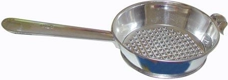 Cedník na játrovou rýži 14 cm, pocínovaný plech