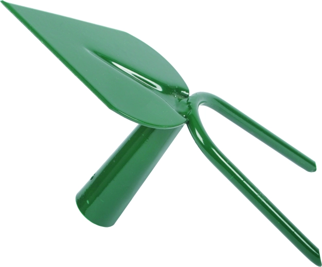 Ruční okopávačka srdíčko se dvěma hroty bez násady