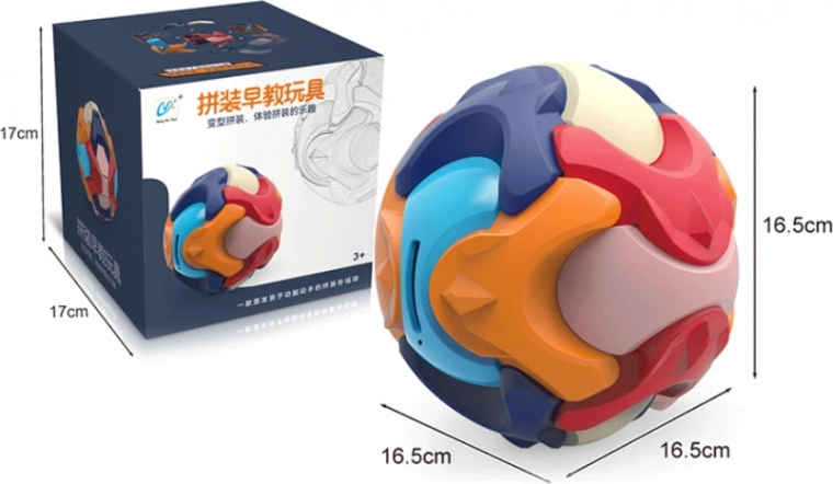 Prasátko, skládačka, kulička 3D-kolo