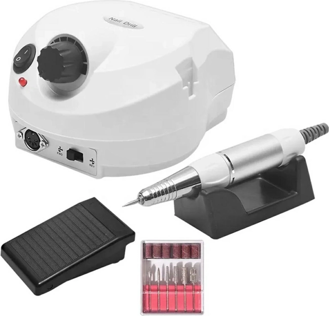 Elektrická frézka na nehty 65 W s příslušenstvím