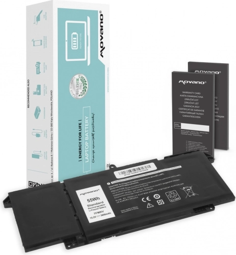 Baterie Movano 7FMXV pro Dell Latitude 5320, 7320, 7420 a 7520