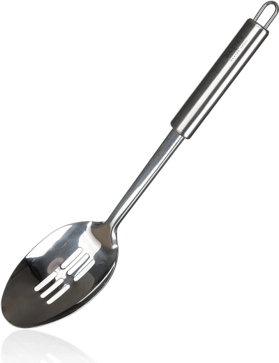 Lžíce s otvory z nerezové oceli AZORA 31 × 7 cm