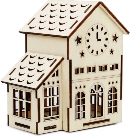 Kouzlo Dřeva Velký Domeček Hodinová Věž