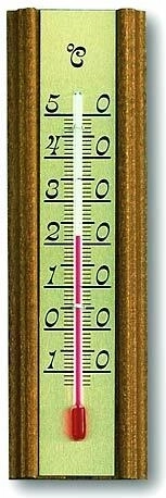 Vnitřní teploměr z dubového dřeva TFA