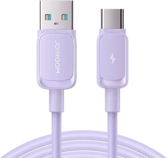 Joyroom USB-A na USB-C kabel 3 A 1,2 m fialový