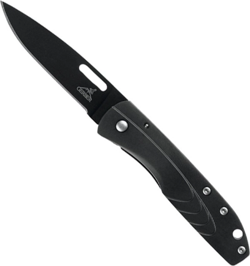 Gerber STL 2.5 kapesní nůž 6,6 cm, celočerný, celokovový