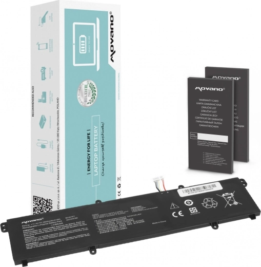 Baterie Movano pro Asus VivoBook Flip 14 X421/TM420/R413/K413FA 3600 mAh 41 Wh