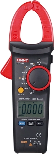 Uni-T UT213B digitální klešťový multimetr True RMS 400 A s měřením teploty