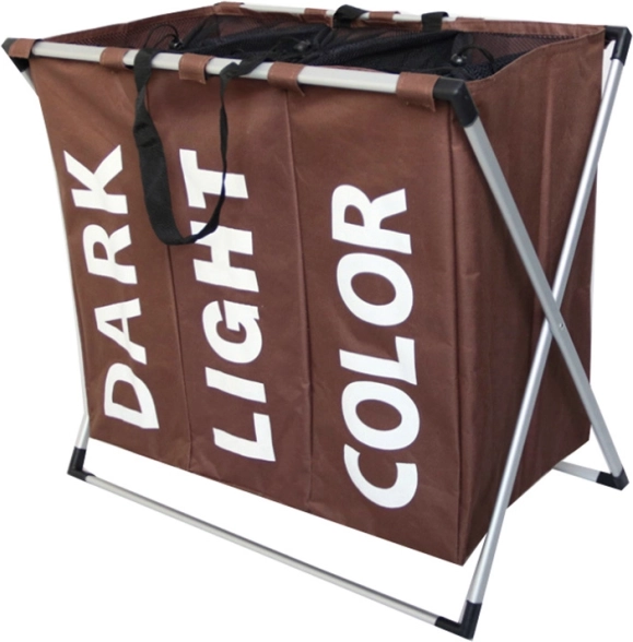 Trojitý koš na prádlo