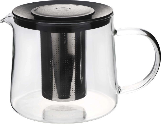 Skleněná konvice na čaj se sítkem Kitchisimo 1,5 l