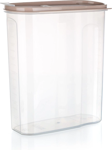 Dóza na sypké potraviny Riva 4 l s otevíracím víčkem