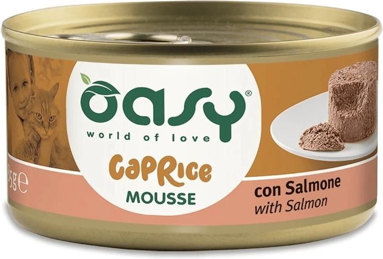 Oasy Caprice mousse s lososem 85 g