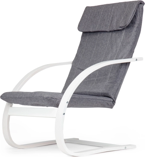 Finská houpací lounge židle ModernHome do obývacího pokoje