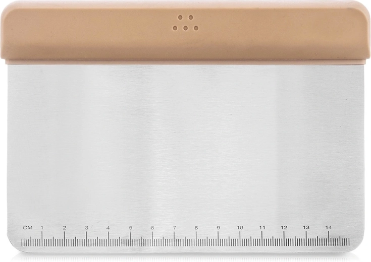 Špachtle a kráječ na těsto z nerezové oceli 17 cm