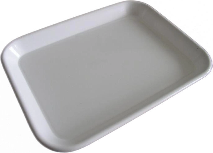 Plastový servírovací tác 20 × 15 × 2 cm – mix barev