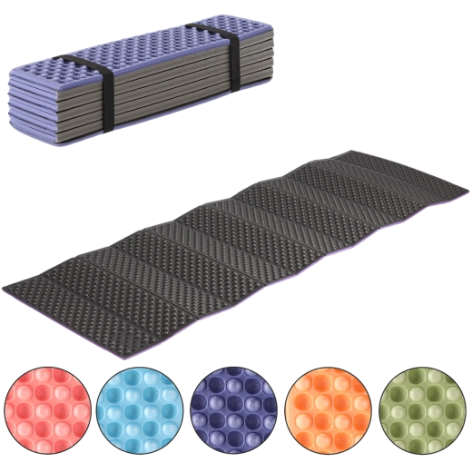 Skládací kempingová karimatka 183 × 60 × 2 cm