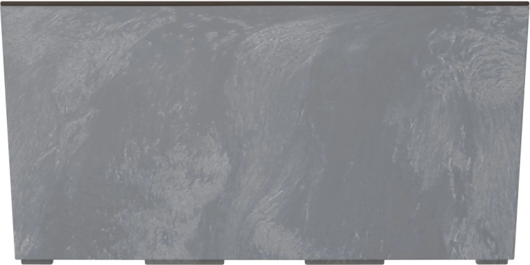 Truhlík s vkladem URBI Case Beton Effect 58 cm marengo