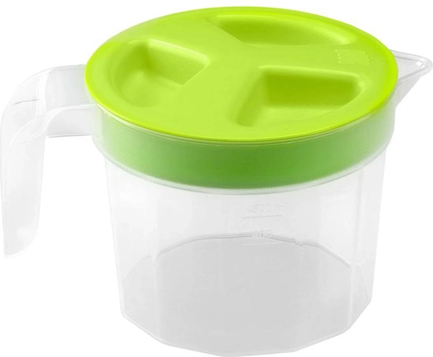 Plastová odměrka s víkem 0,5 l