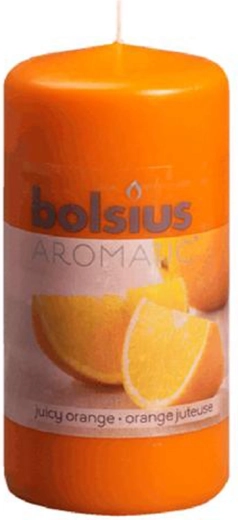 Vonná svíčka válec pomeranč 5,9 × 12,1 cm