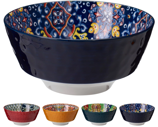 Porcelánová miska 1,3 l se vzory