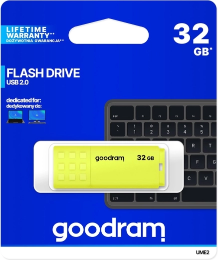 USB flash disk Goodram NEO 32 GB žlutý (USB 2.0)