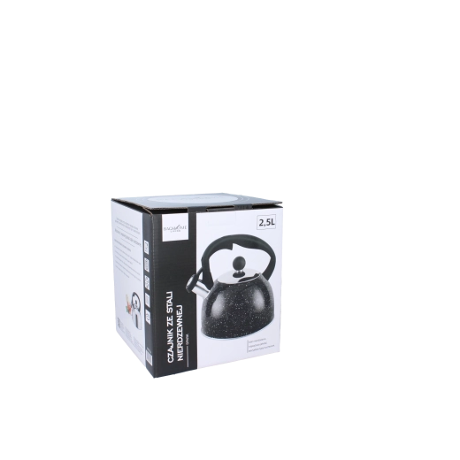 Nerezová konvice s píšťalkou Spark 2,5 l