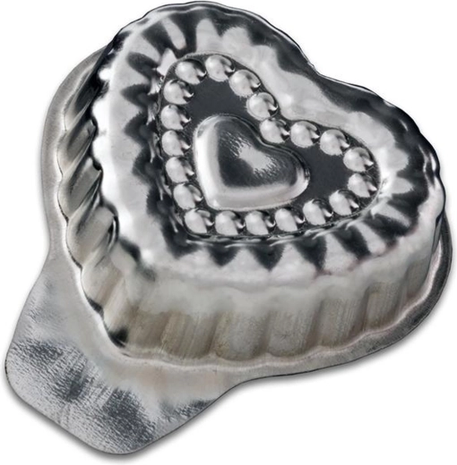 Formičky na cukroví srdíčko 4 cm, sada 20 ks