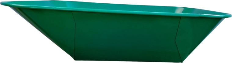 Korba ke stavebnímu kolečku 60 l zelená bodovaná