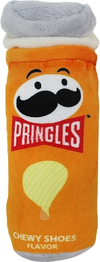 Pringles pískací hračka pro psy žlutá