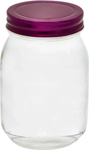 Zavařovací sklenice s víčkem TORO 500 ml