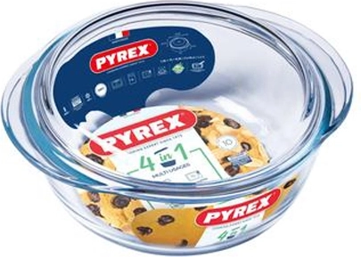 Skleněná zapékací mísa s víkem PYREX 1,3 l