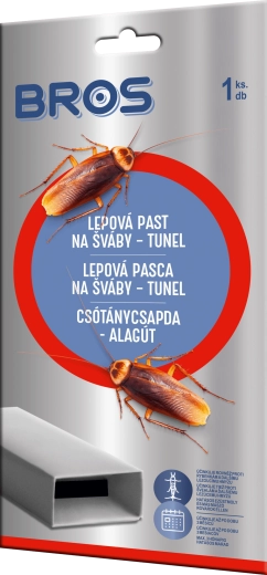 Lepová past na šváby BROS tunel 1 ks