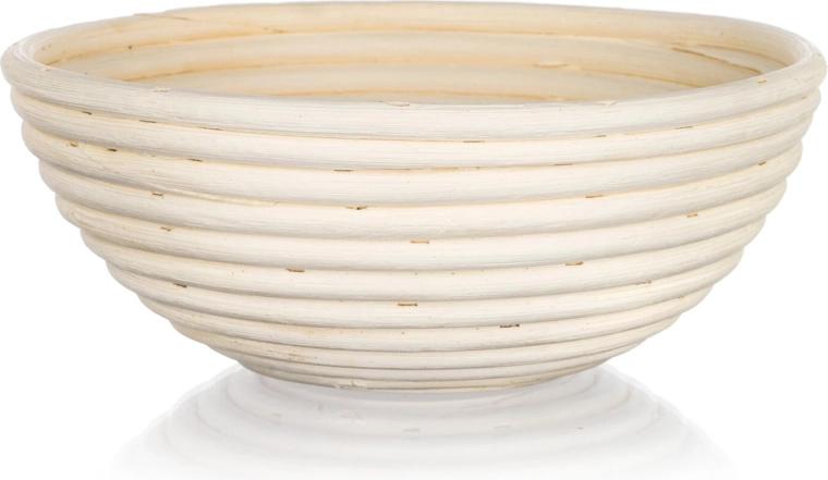 Ošatka na kynutí chleba s květinovým dekorem 21 cm