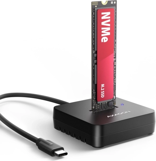 Axagon dokovací stanice USB-C 3.2 Gen 2 pro NVMe M.2 SSD 10Gbps