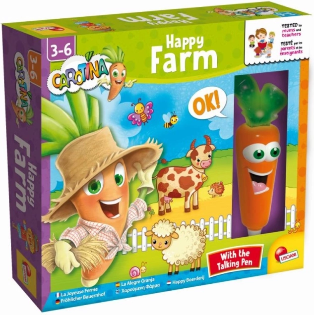 Carotina mluvící pero – farma