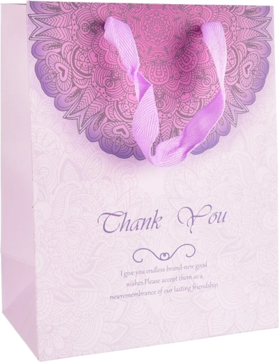 Dárková taška Thank You 18 × 10 × 23 cm