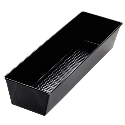 Fakturowaná podlouhlá forma na pečení s nepřilnavým povrchem 39 × 11 × 7,5 cm